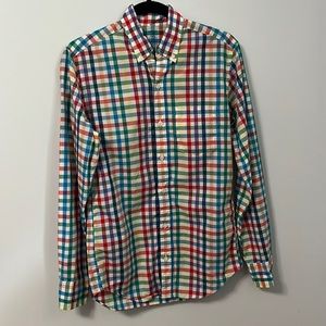 J.Crew Light Weight Button Down Long Sleeve Slim Fit Shirt